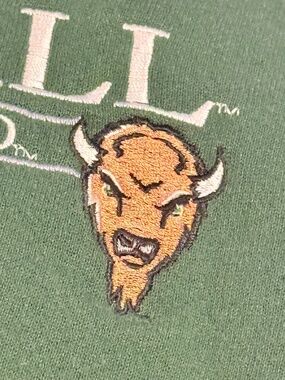 VTG Marshall University Thundering Herd Green Crewneck Sweatshirt Large